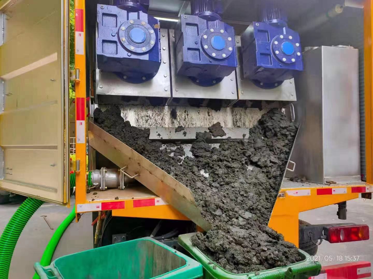 白城化粪池清掏城市维护站-泥浆净化干湿分离处理